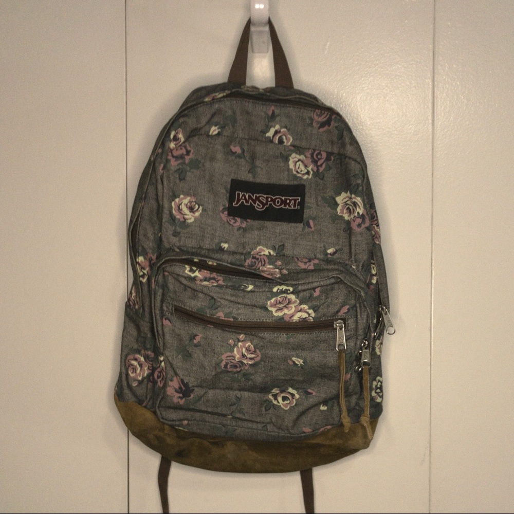 JANSPORT FLOWER BACKPACK